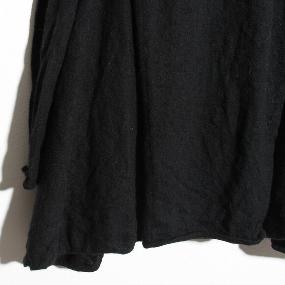 Vince 100% Cashmere Hooded Cardigan Sweater Black Open Front Size Small - Picture 10 of 16